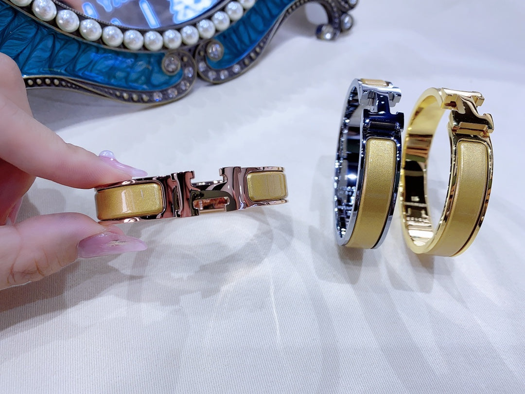 [Royal&Vicky]H CHAMPAGNE BRACELET