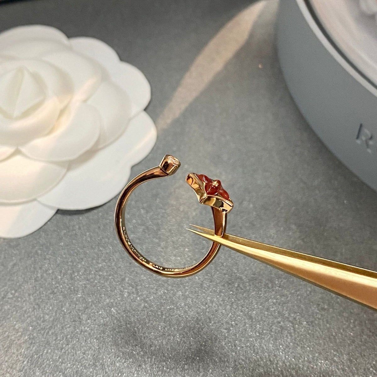 [Royal&Vicky]STAR 1 DIAMOND OPEN RING
