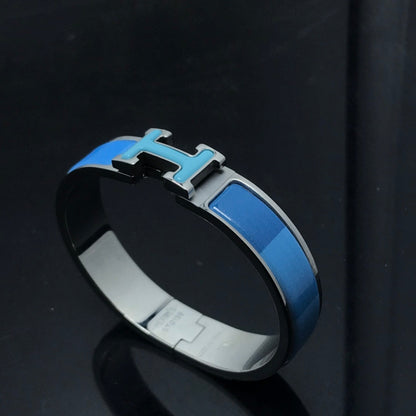 [Royal&Vicky]H BRACELET BLUE RAINBOW CERAMIC