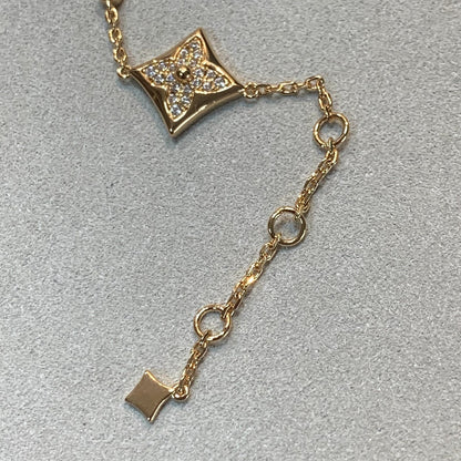 [Royal&Vicky]STAR AND SUN 4 MOTIFS GOLD DIAMONDS BRACELET