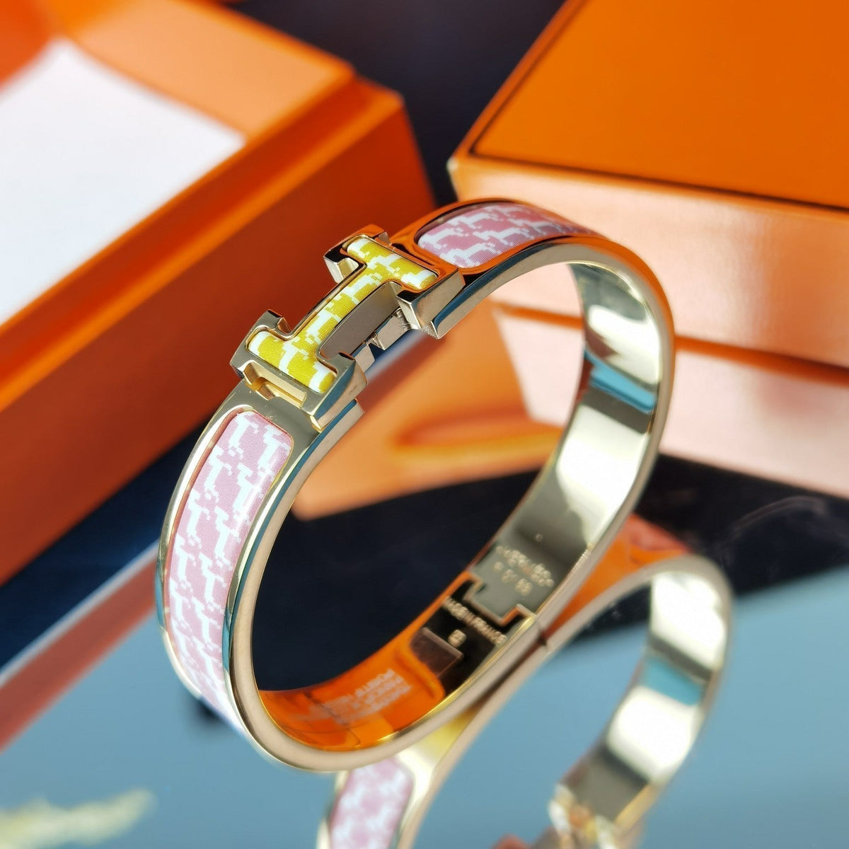 [Royal&Vicky]H HORSE BRACELET 12MM