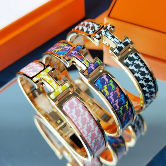 [Royal&Vicky]H HORSE BRACELET 12MM