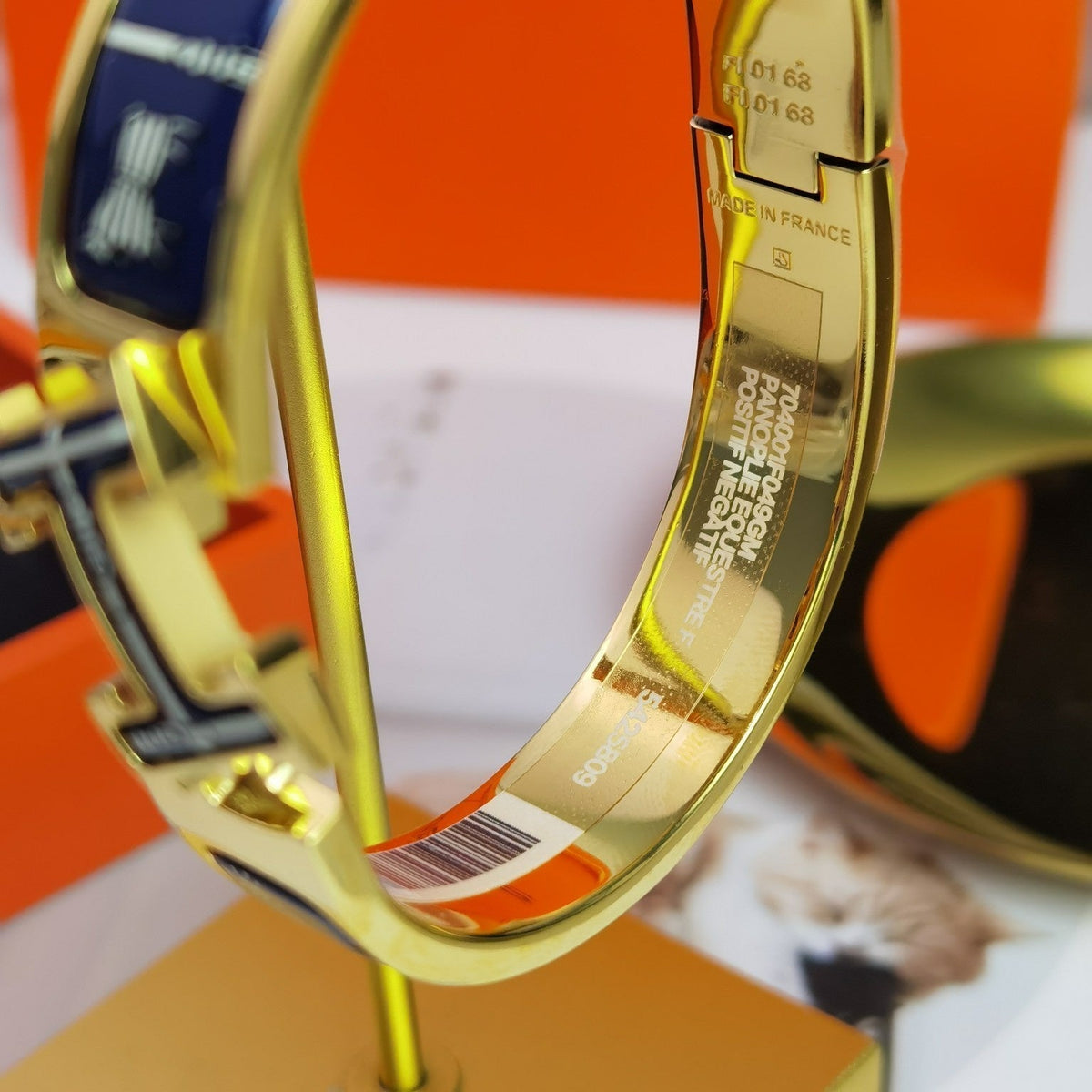 [Royal&Vicky]H COUVERTURES DARK BLUE BRACELET
