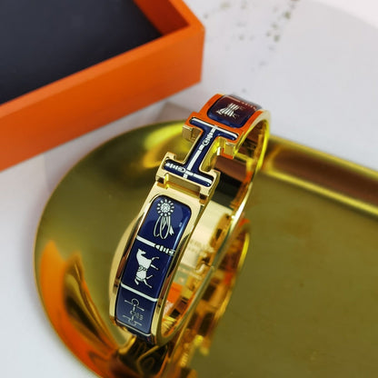 [Royal&Vicky]H COUVERTURES DARK BLUE BRACELET