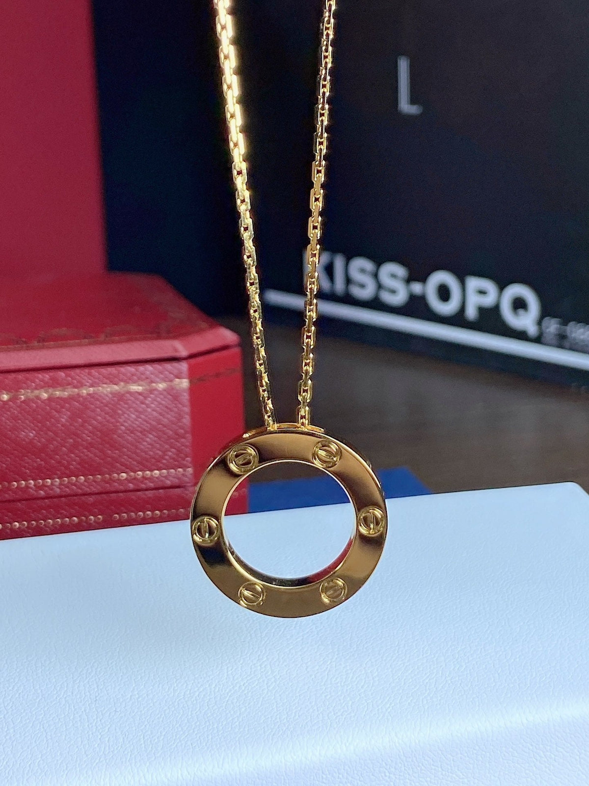 [Royal&Vicky]LOVE NECKLACE 16MM
