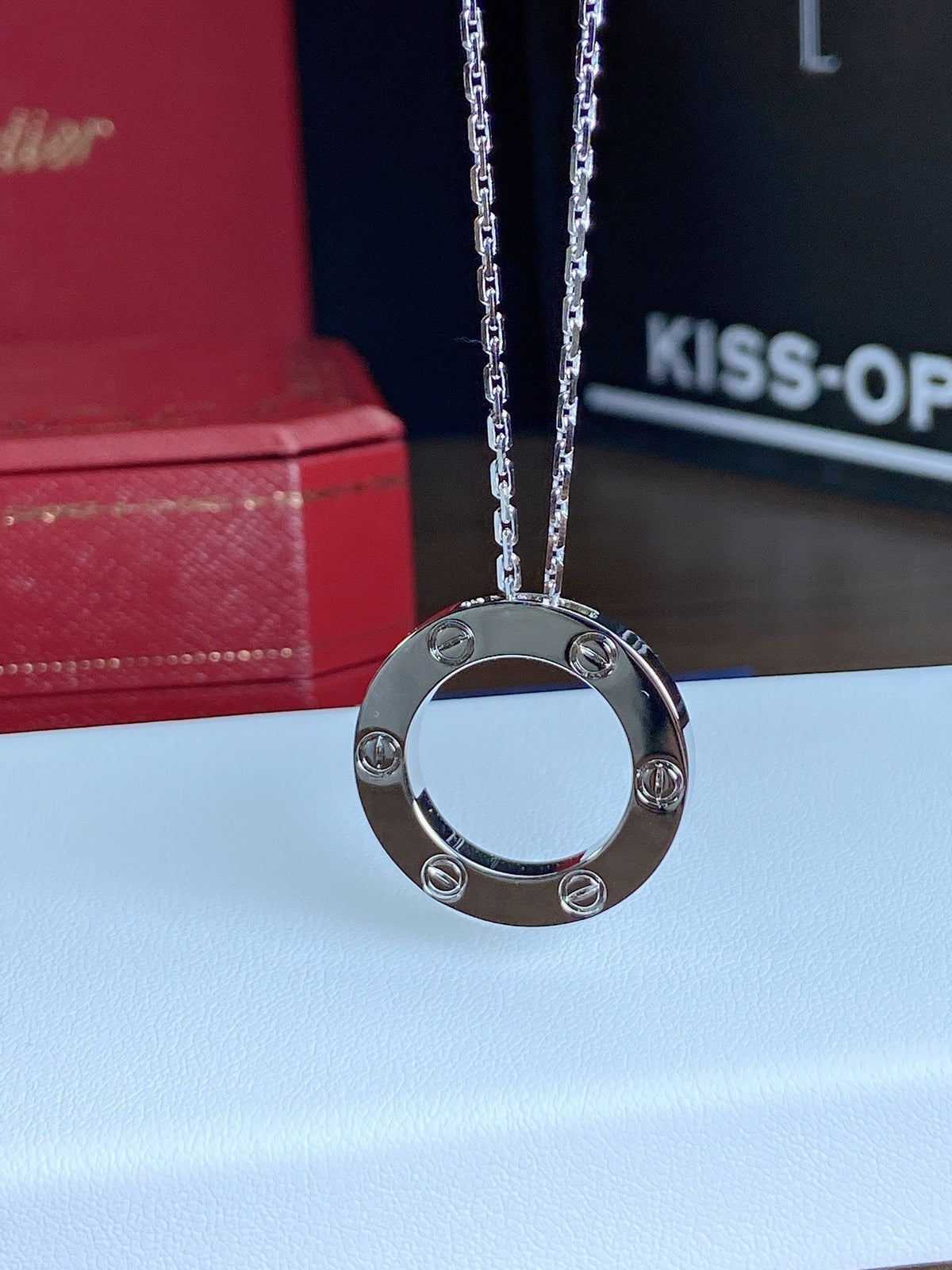 [Royal&Vicky]LOVE NECKLACE 16MM