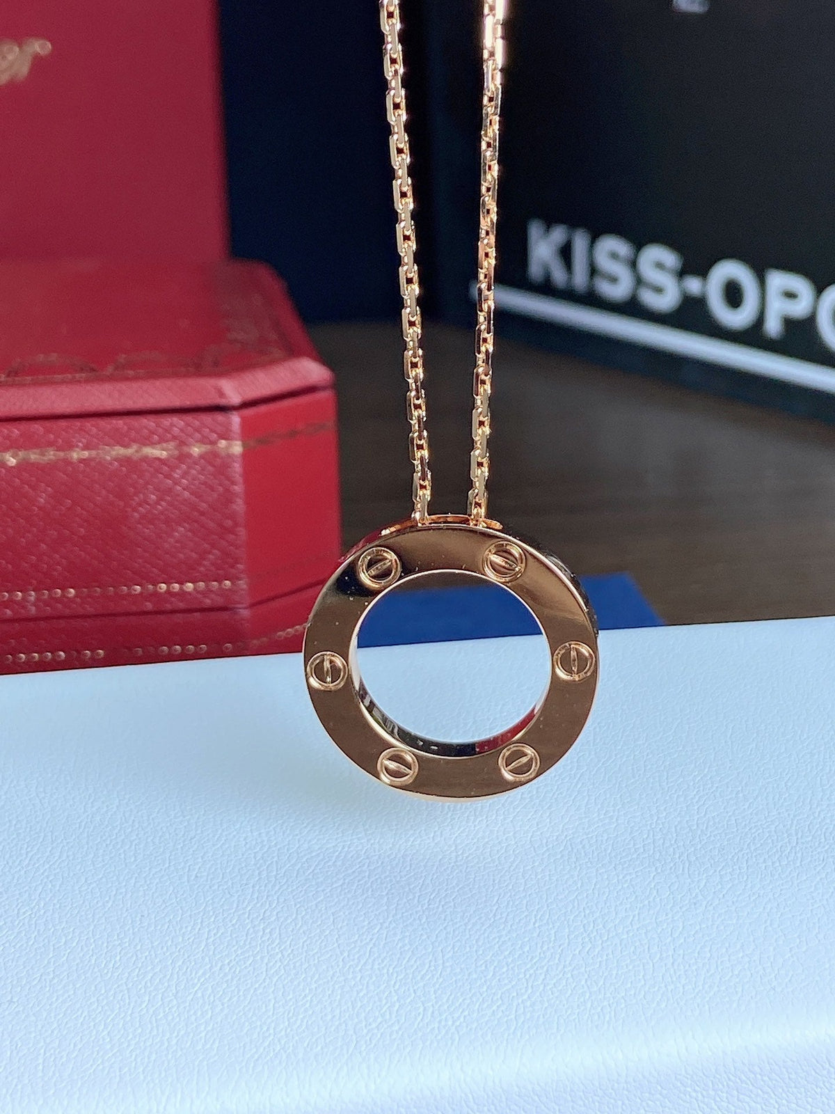 [Royal&Vicky]LOVE NECKLACE 16MM