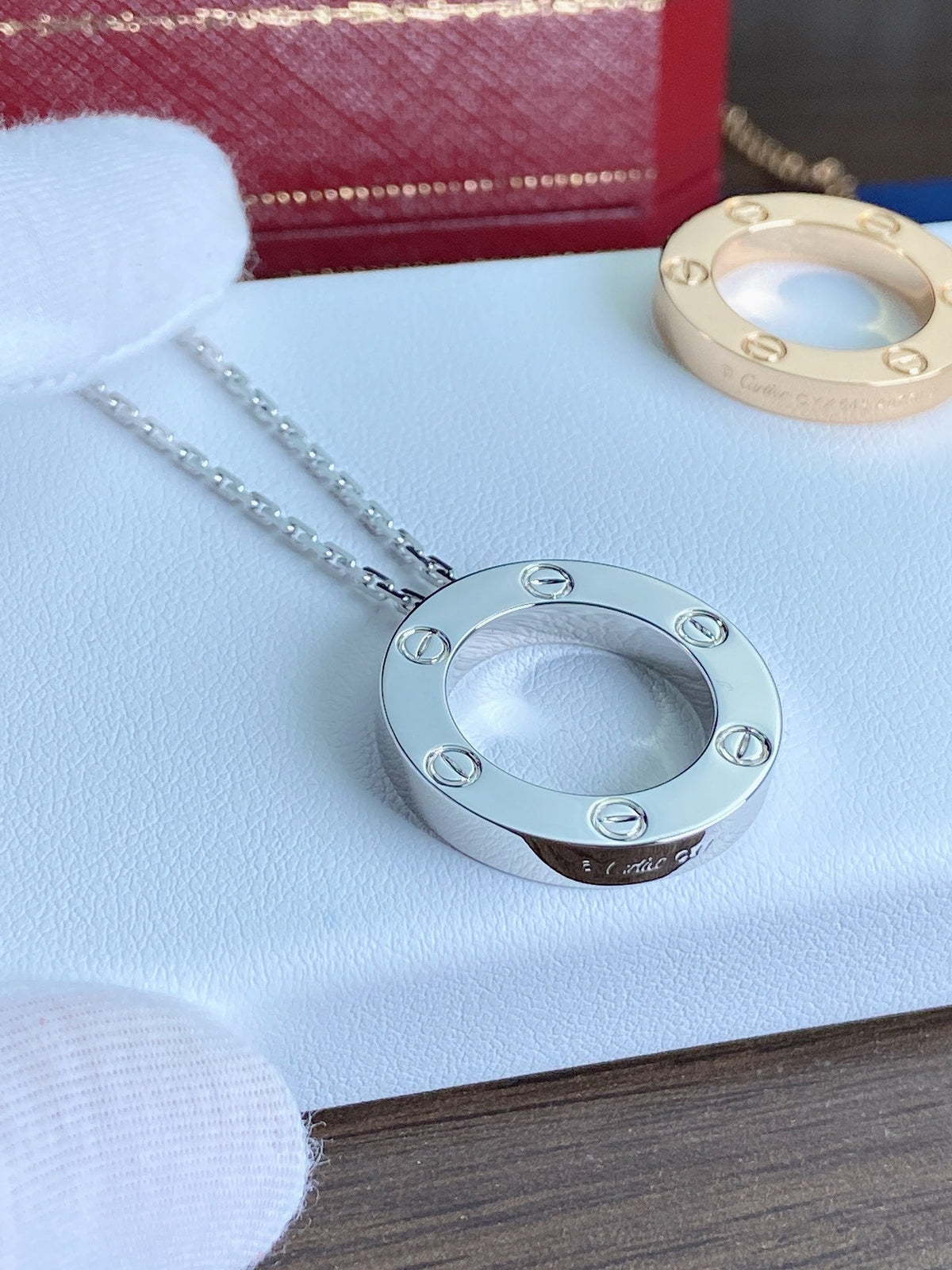 [Royal&Vicky]LOVE NECKLACE 16MM