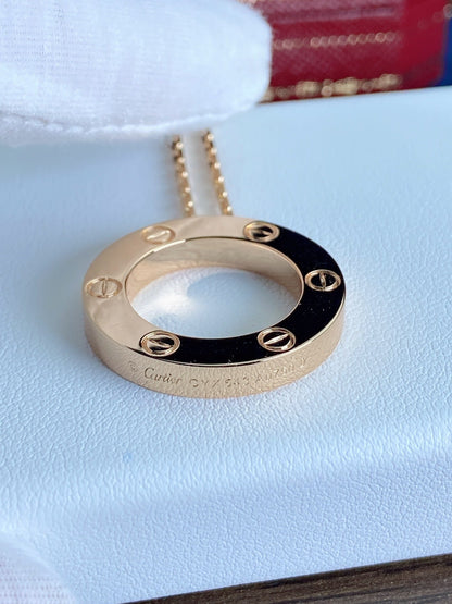 [Royal&Vicky]LOVE NECKLACE 16MM