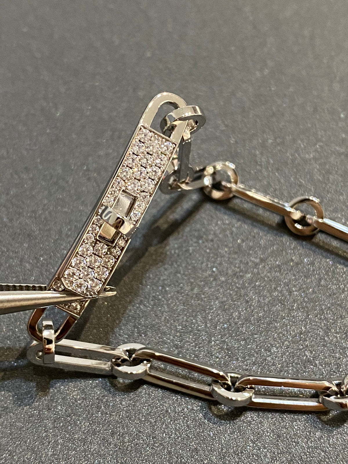 [Royal&Vicky]CHAINE BRACELET SMALL MODEL DIAMOND
