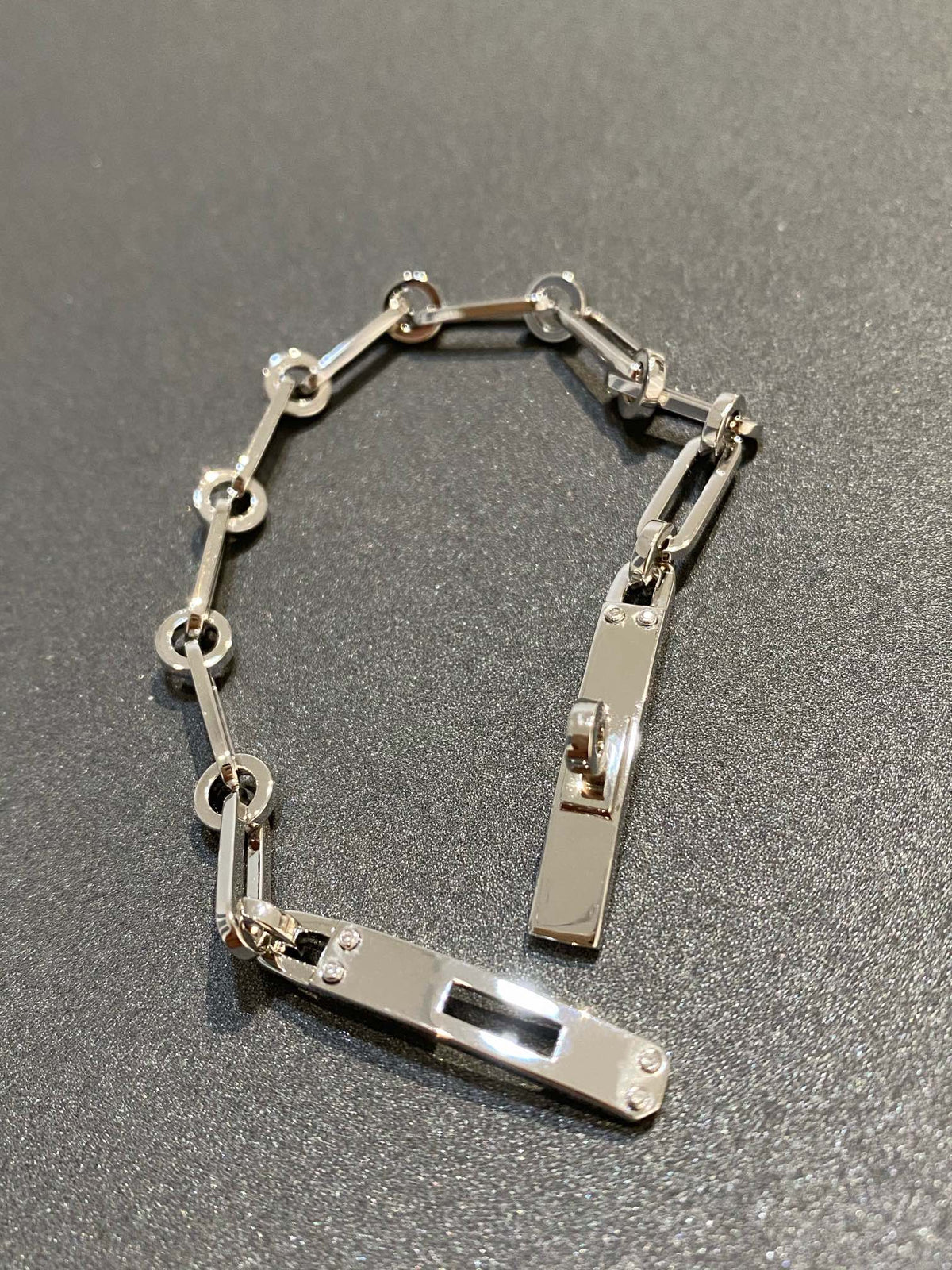 [Royal&Vicky]CHAINE BRACELET SMALL MODEL DIAMOND