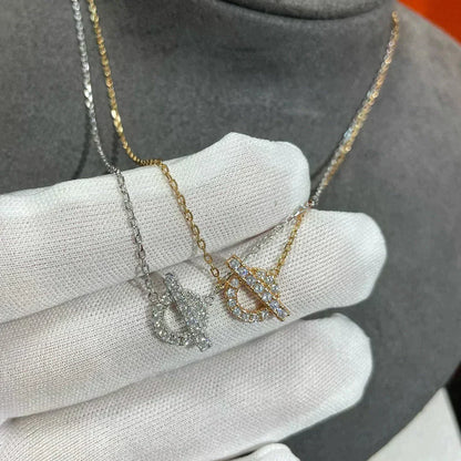 [Royal&Vicky]ECHAPEE NECKLACE DIAMOND