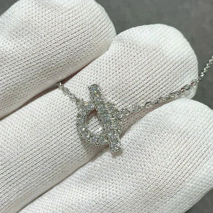 [Royal&Vicky]ECHAPEE NECKLACE DIAMOND