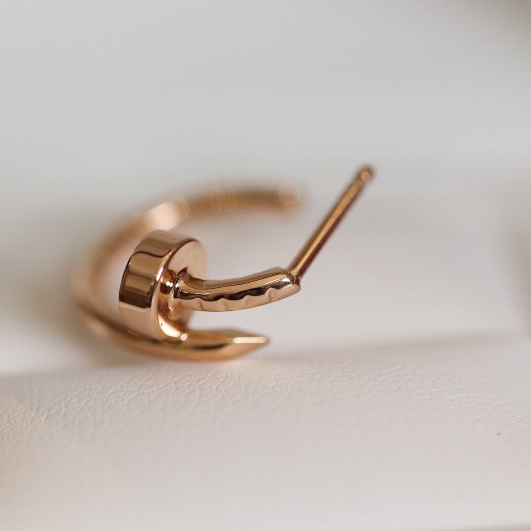 [Royal&Vicky]JUSTE EARRINGS PINK GOLD