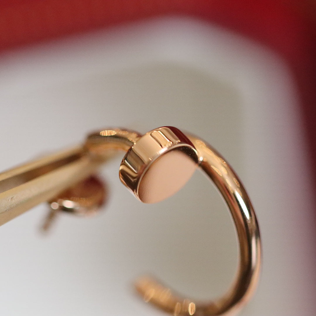 [Royal&Vicky]JUSTE EARRINGS PINK GOLD
