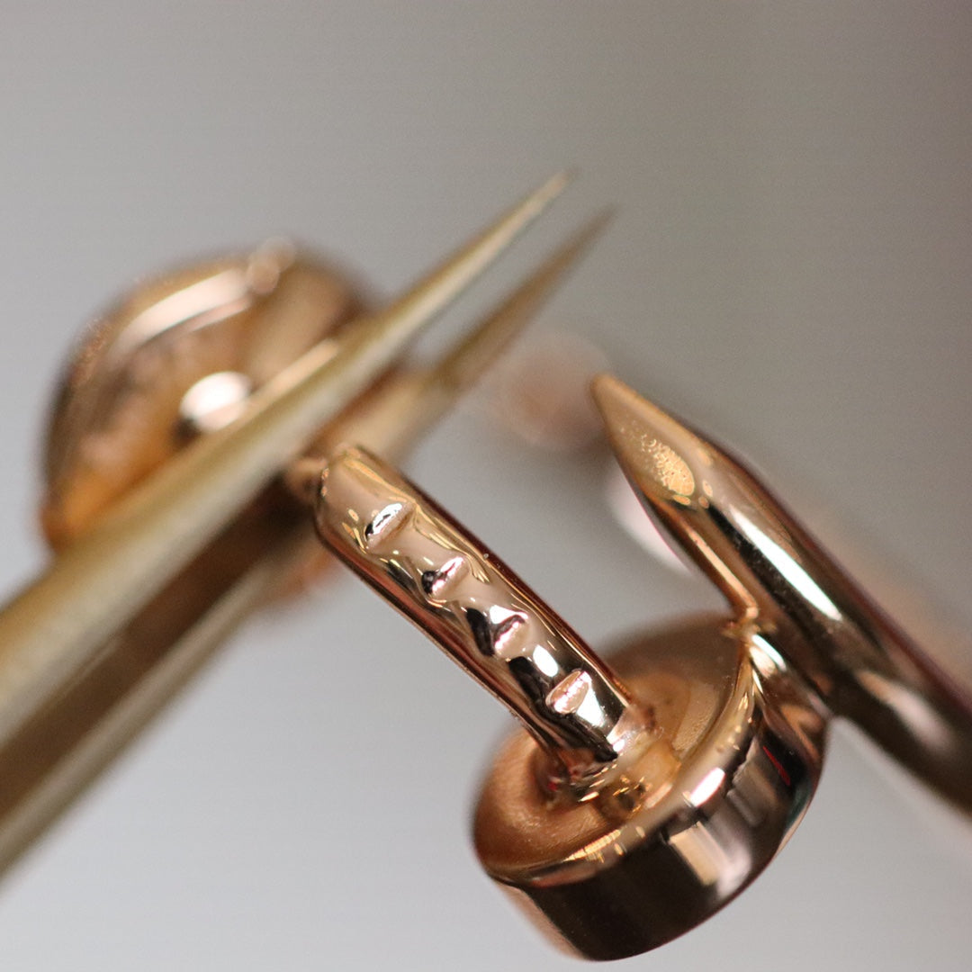 [Royal&Vicky]JUSTE EARRINGS PINK GOLD
