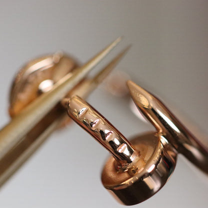 [Royal&Vicky]JUSTE EARRINGS PINK GOLD