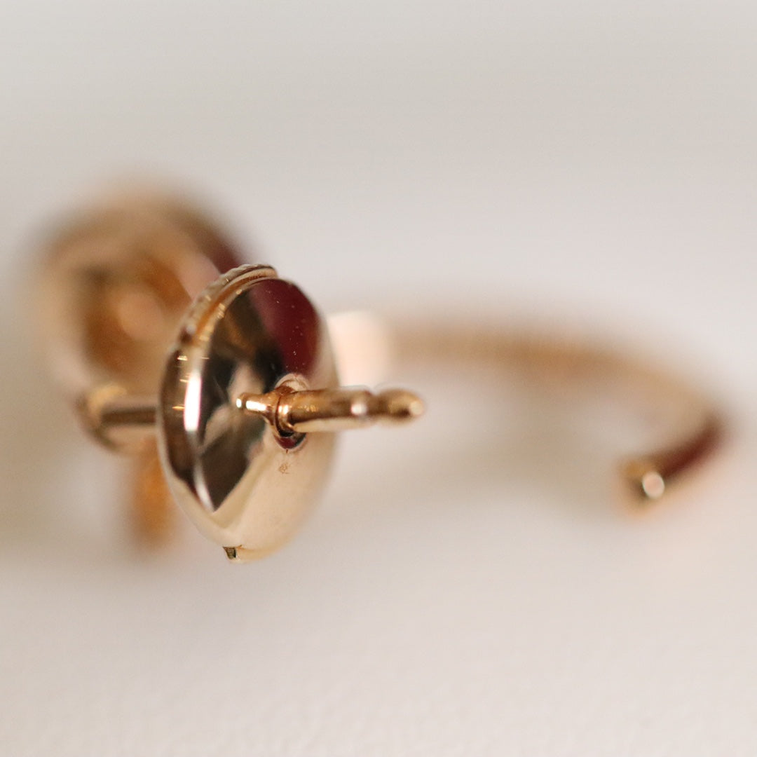 [Royal&Vicky]JUSTE EARRINGS PINK GOLD