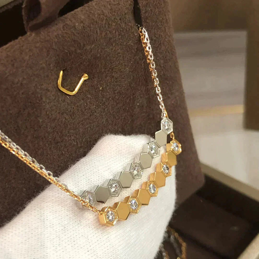[Royal&Vicky]BEE LOVE NECKLACE DIAMOND