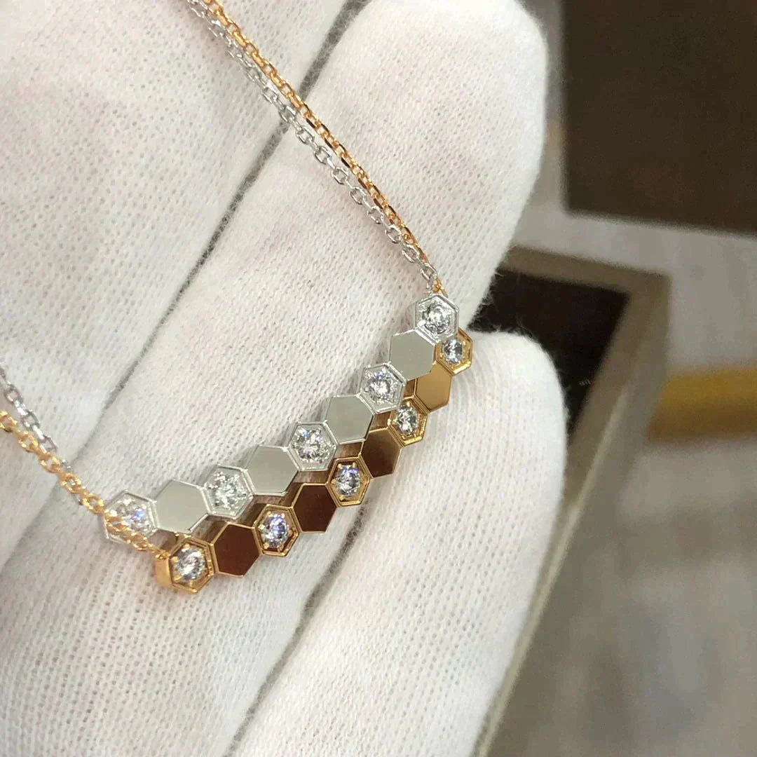 [Royal&Vicky]BEE LOVE NECKLACE DIAMOND