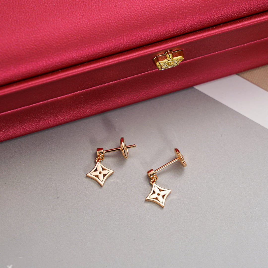 [Royal&Vicky]STAR EARRINGS GOLD