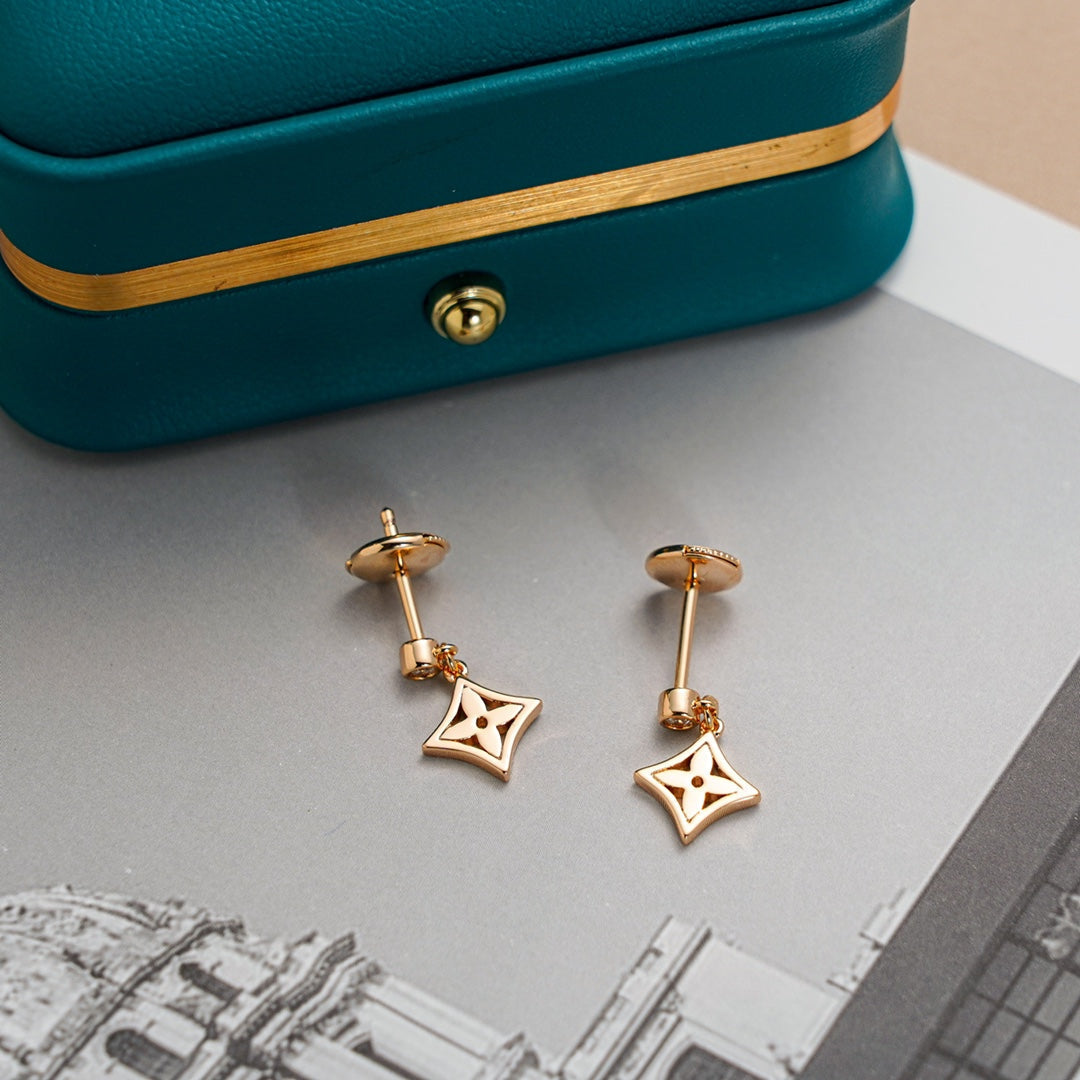 [Royal&Vicky]STAR EARRINGS GOLD