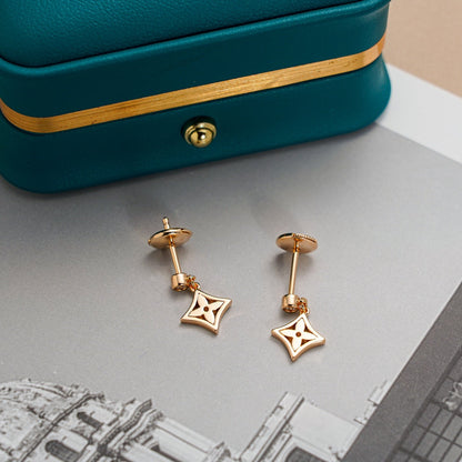 [Royal&Vicky]STAR EARRINGS GOLD