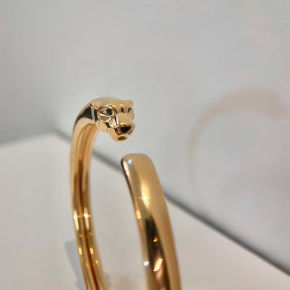 [Royal&Vicky]PANTHERE GOLD OPEN BRACELET