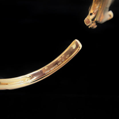 [Royal&Vicky]PANTHERE GOLD OPEN BRACELET