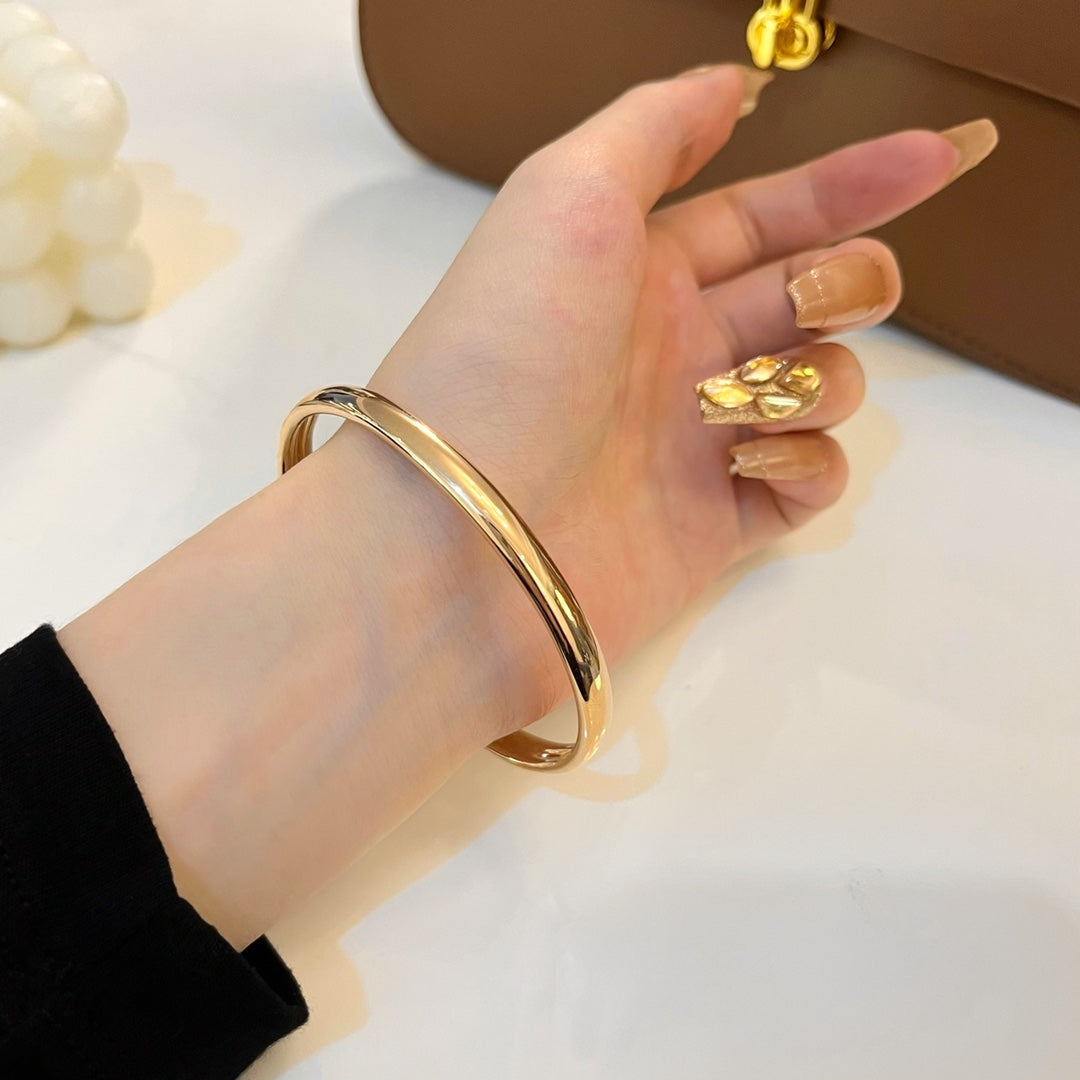 [Royal&Vicky]PANTHERE GOLD OPEN BRACELET