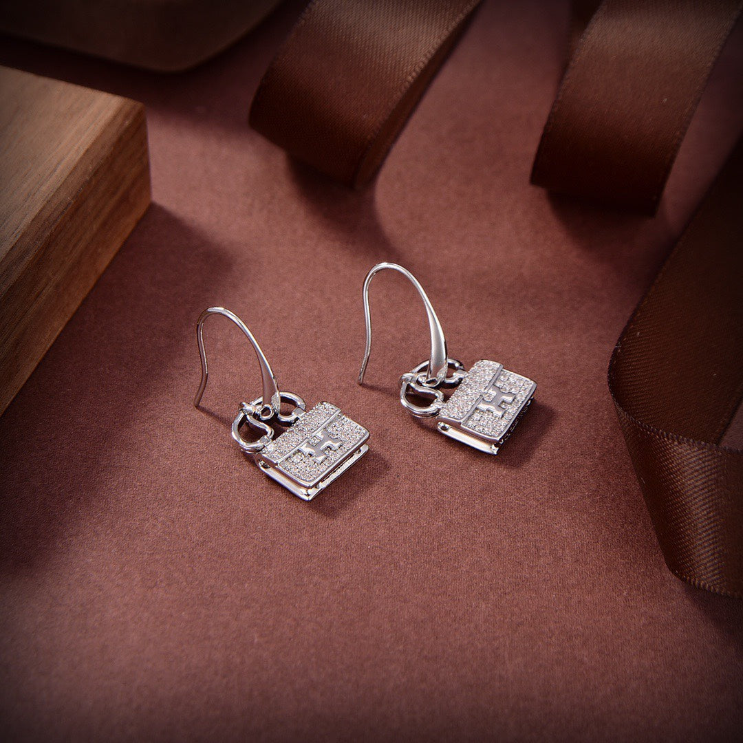 [Royal&Vicky]KELLY DIAMOND EARRINGS