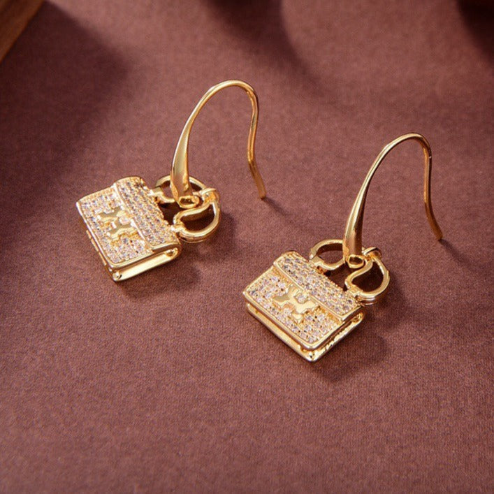 [Royal&Vicky]KELLY DIAMOND EARRINGS