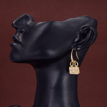 [Royal&Vicky]KELLY DIAMOND EARRINGS