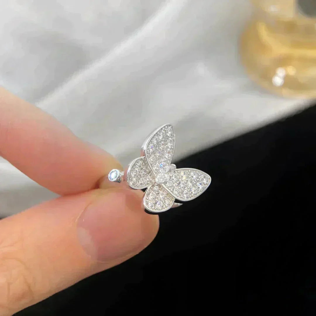 [Royal&Vicky]BUTTERFLY DIAMOND RING