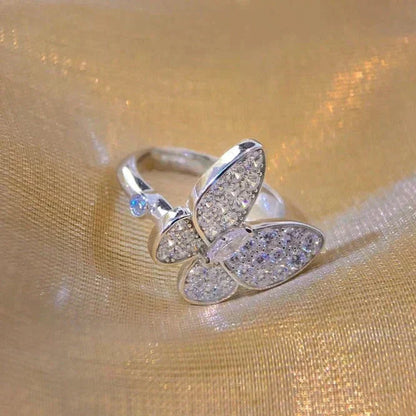 [Royal&Vicky]BUTTERFLY DIAMOND RING