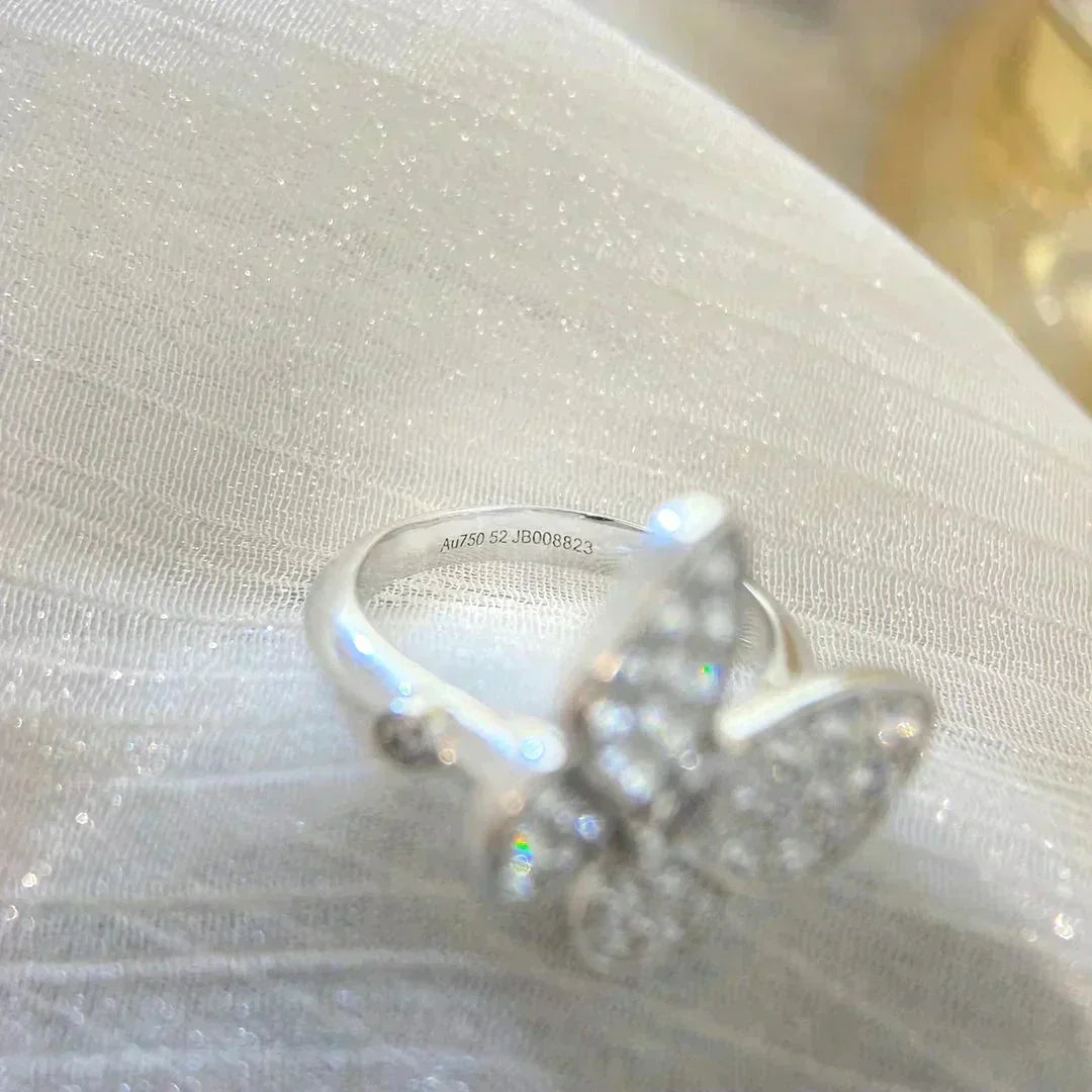 [Royal&Vicky]BUTTERFLY DIAMOND RING