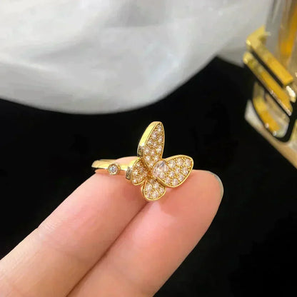 [Royal&Vicky]BUTTERFLY DIAMOND RING