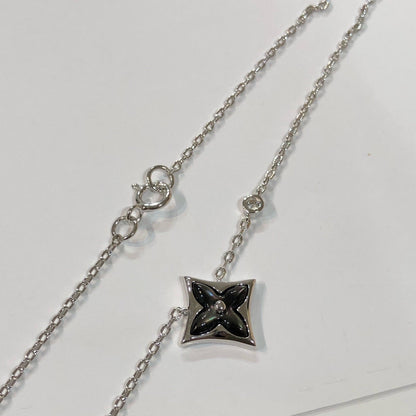 [Royal&Vicky]STAR BLACK MOP NECKLACE