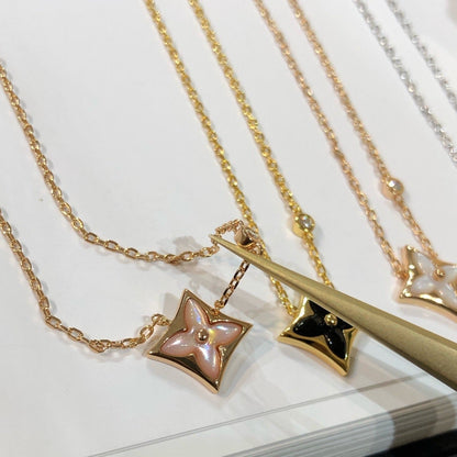 [Royal&Vicky]STAR BLACK MOP NECKLACE