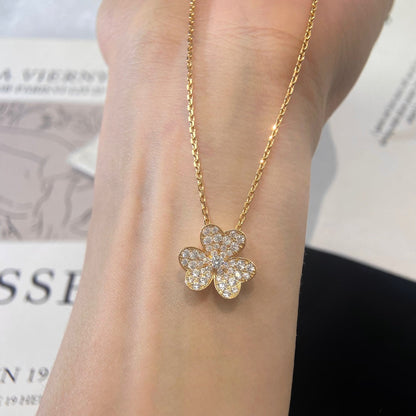 [Royal&Vicky]FLOWER DIAMOND NECKLACE