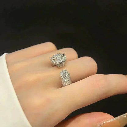 [Royal&Vicky]PANTHERE 5.5MM ALL DIAMOND RING