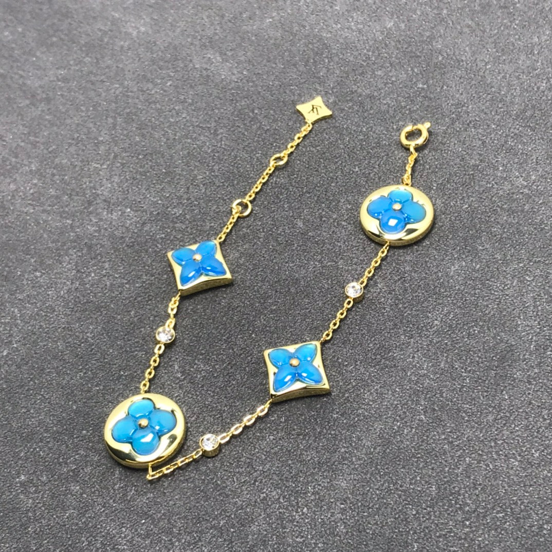 [Royal&Vicky]STAR AND SUN TURQUOISE 4 MOTIFS 3 DIAMONDS
