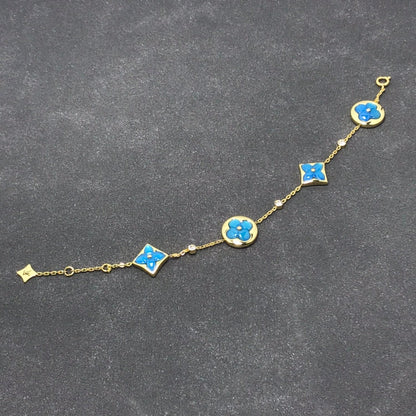 [Royal&Vicky]STAR AND SUN TURQUOISE 4 MOTIFS 3 DIAMONDS