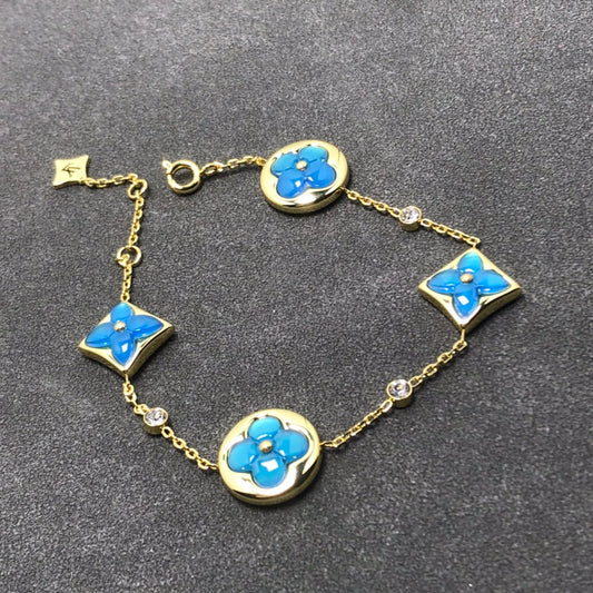 [Royal&Vicky]STAR AND SUN TURQUOISE 4 MOTIFS 3 DIAMONDS
