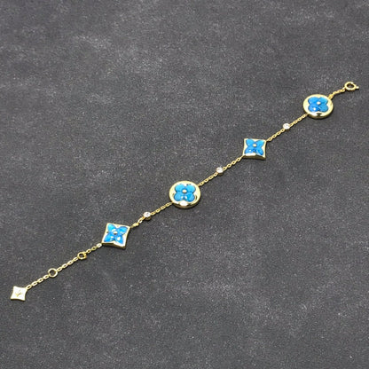 [Royal&Vicky]STAR AND SUN TURQUOISE 4 MOTIFS 3 DIAMONDS