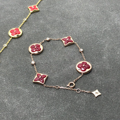 [Royal&Vicky]STAR AND SUN CARNELIAN 4 MOTIFS 3 DIAMONDS