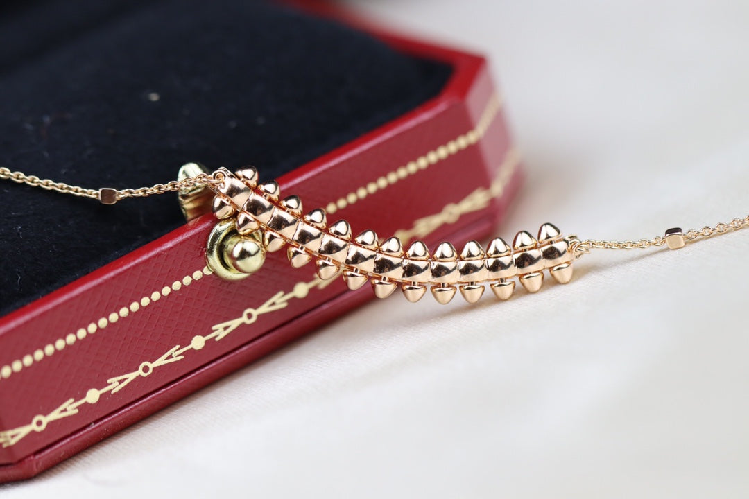 [Royal&Vicky]CLASH PINK GOLD NECKLACE
