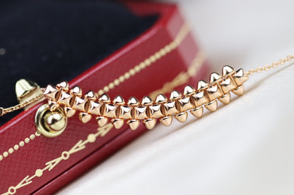 [Royal&Vicky]CLASH PINK GOLD NECKLACE