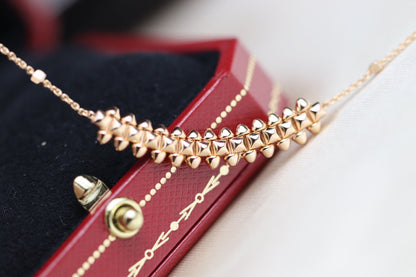 [Royal&Vicky]CLASH PINK GOLD NECKLACE