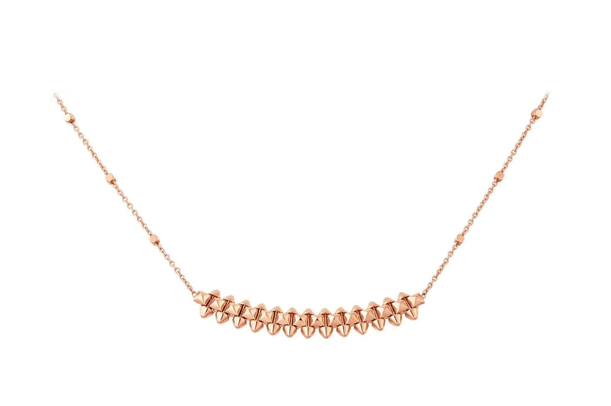 [Royal&Vicky]CLASH PINK GOLD NECKLACE